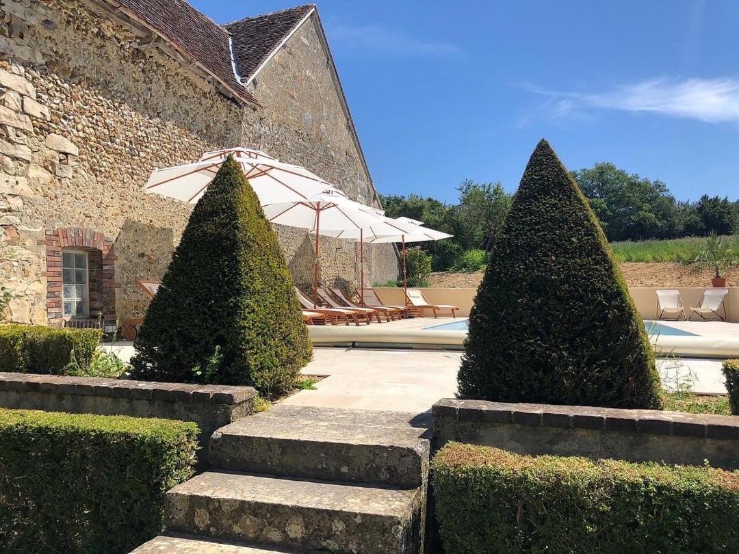 La Maison Du Gardien - Le Prieure Du Preux Ferienhaus Sepeaux-Saint-Romain
